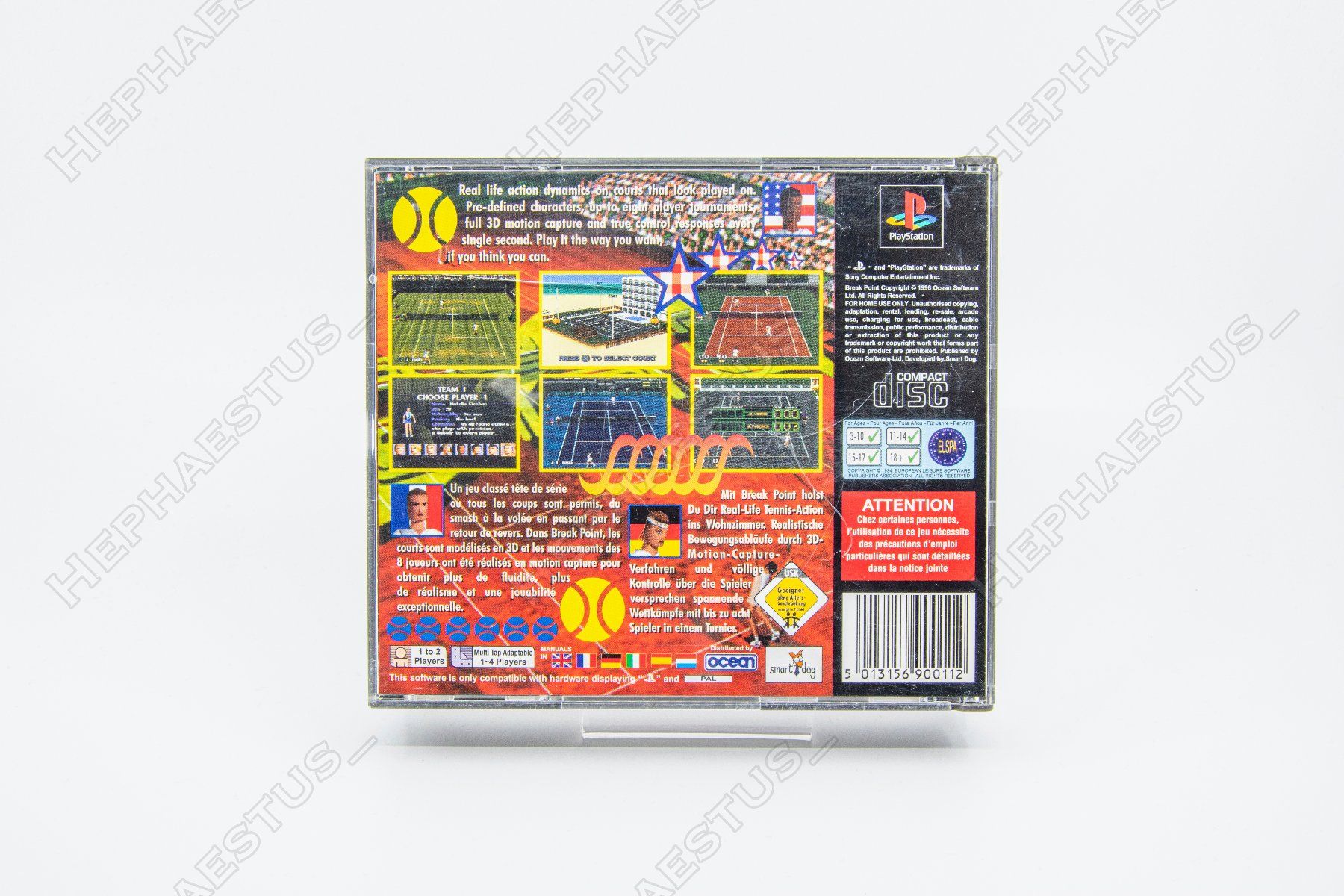 Giochi: Break Point PS1 / PSX – Usato da Effretikon venduto da Hephaestus_ 1