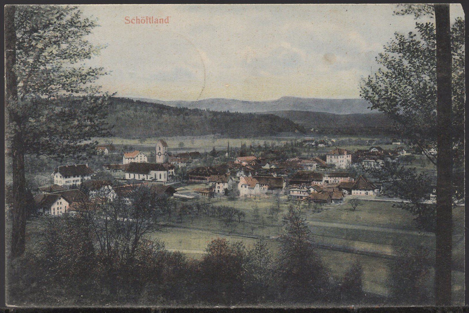 Cartoline postali: Schöftland  1907 – Usato da Aarau venduto da kufi44