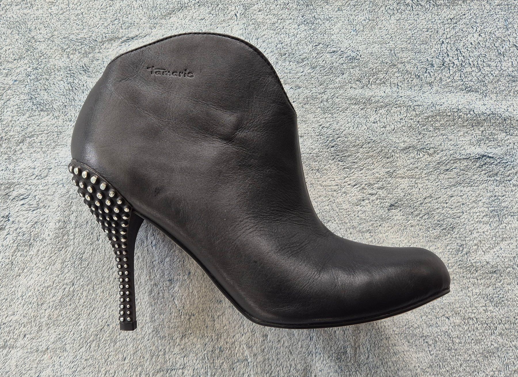 Tamaris Damenschuhe: Tamaris High Heel Lederstiefelette Gr. 41 – Gebraucht aus Schlatt TG von Pfusi3 7