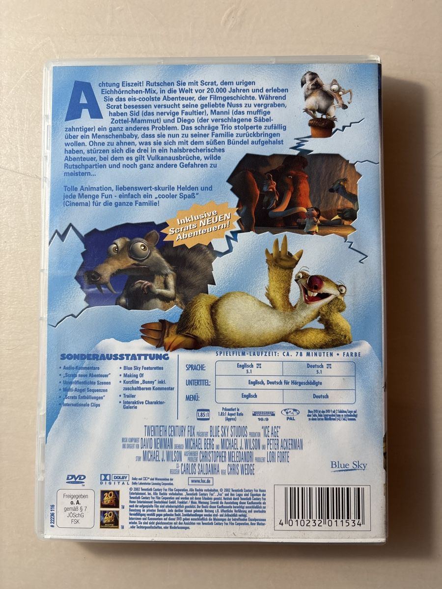 Alle DVDs: Ice Age – Gebraucht aus Ruswil von Slivio_ 1