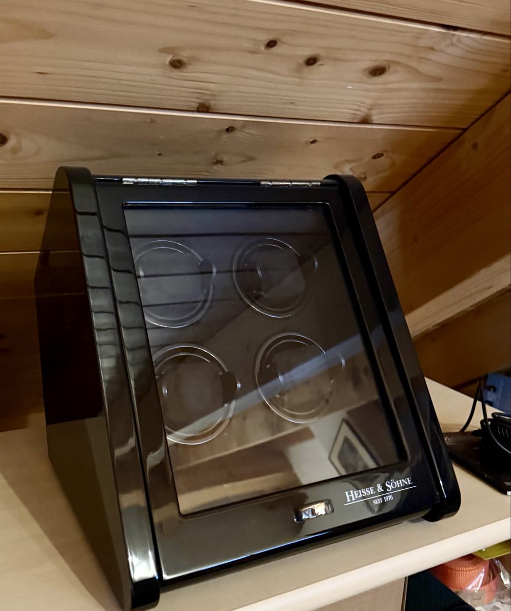 Cofanetto carica e porta orologi: Uhrenbeweger Heisse und Söhne – Usato da Thayngen venduto da Budro 4