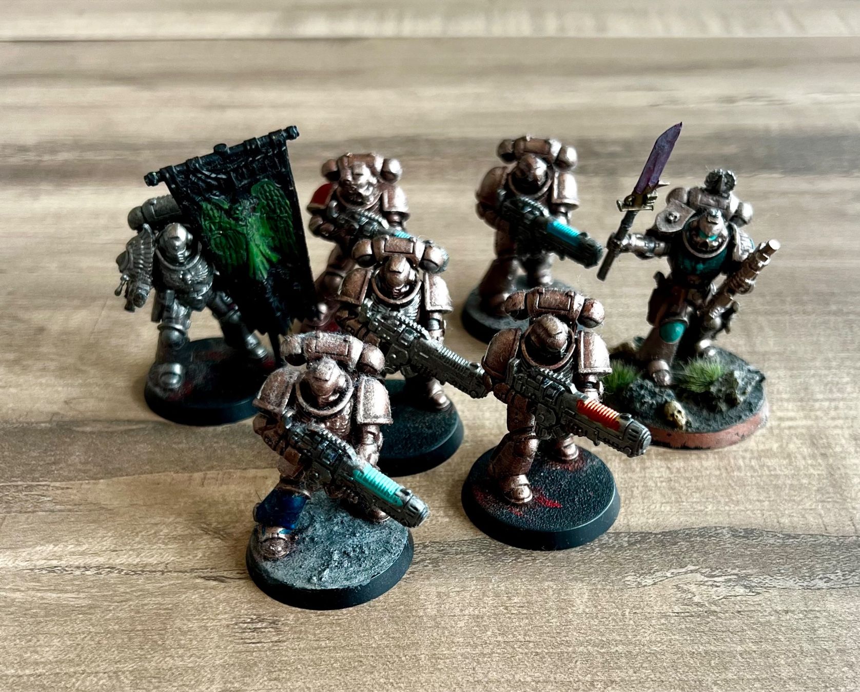 Giochi: Warhammer 40k Space Marines Hellblasters, Ancient, Lieutenan – Usato da Othmarsingen venduto da stephiesheena