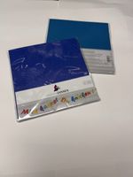 Papier Marpa Jansen 2er Set Blau 20x20cm neuwertig