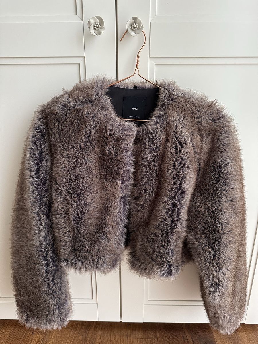 Mango Giacche: Mango Kunstpelz Jacke, Gr. S – Nuovo (secondo la descrizione) da Perlen venduto da b.b10