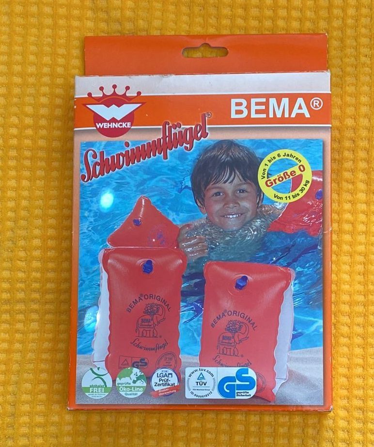 Schwimmringe: Original BEMA® Schwimmflügel Grösse 0 – Neu und originalverpackt aus Wagenhausen von Kahlen
