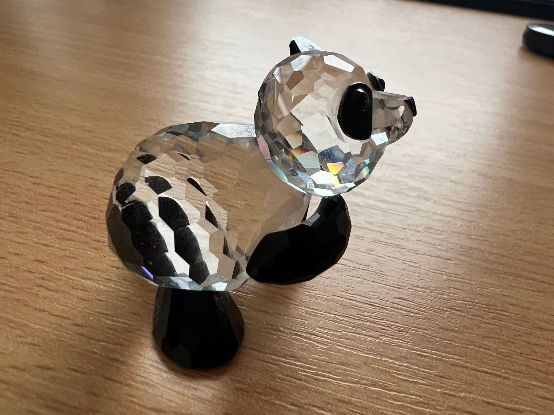 Swarovski Statuette: Swarovski Panda aus Kristall – Usato da Uzwil venduto da Nothnic 1