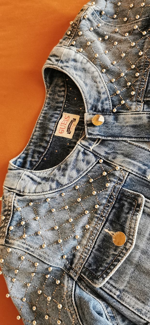 Guess Giacche: GUESS Jeans Jacke Gr XS – Nuovo (secondo la descrizione) da St. Niklaus VS venduto da Distel60 4