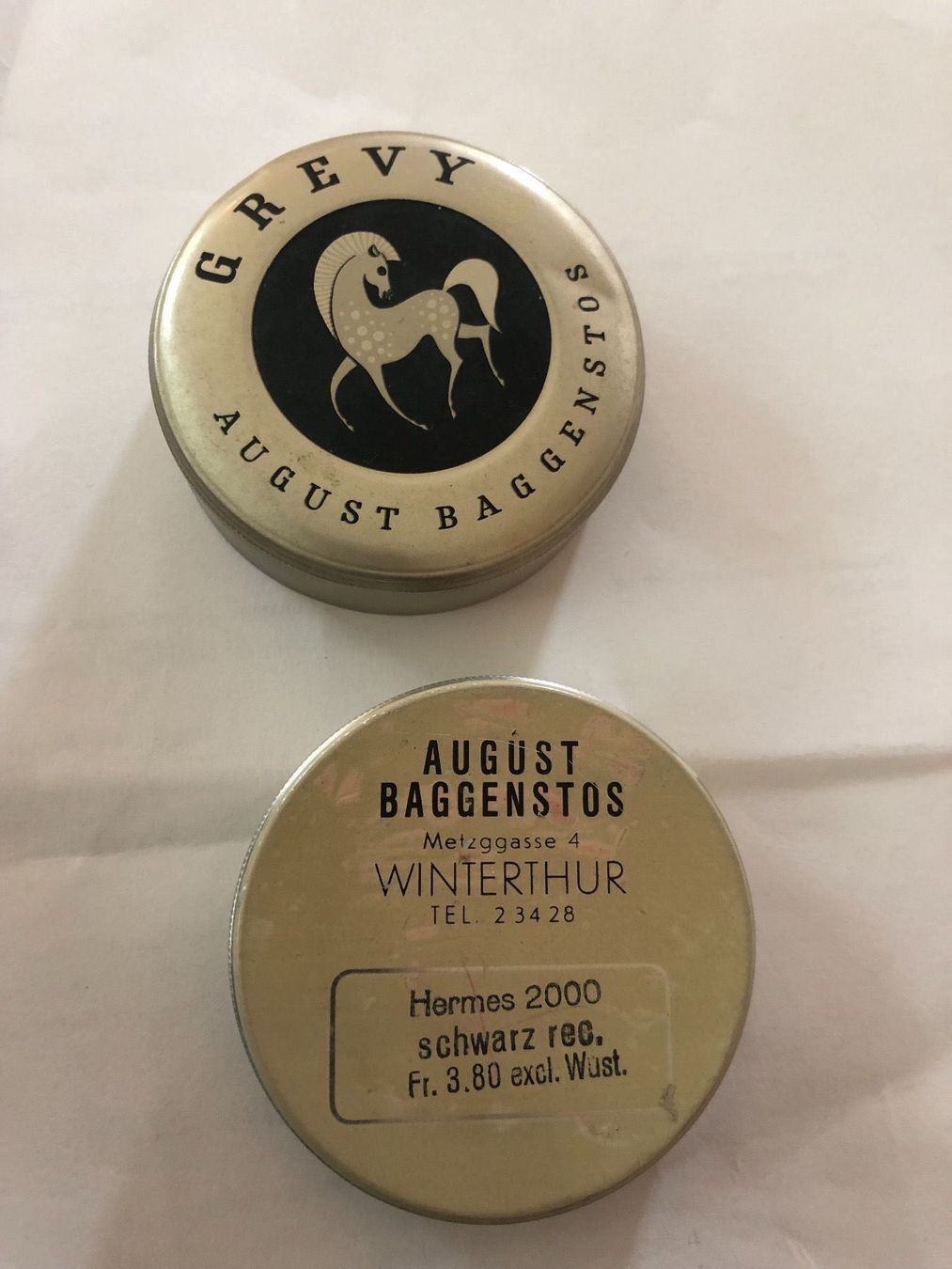 Barattoli: GREVY Blechdose für Farbband – Usato da Winterthur venduto da cheerio97 4