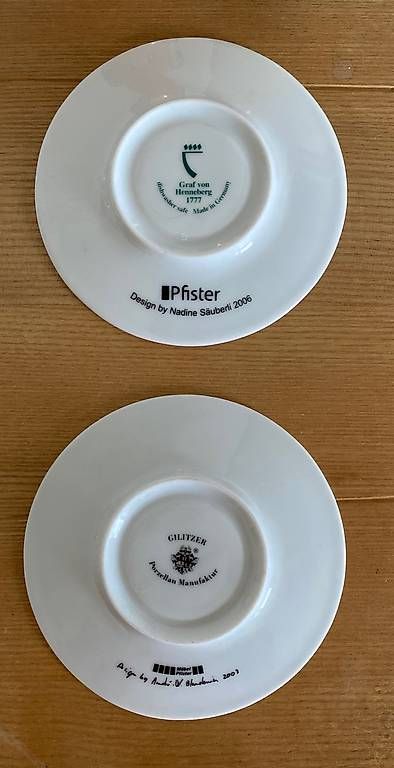 Pfister Tazze: SPECIAL EDITION Möbel Pfister: 4 Espresso-Sets – Usato da Urdorf venduto da Resumasa 4