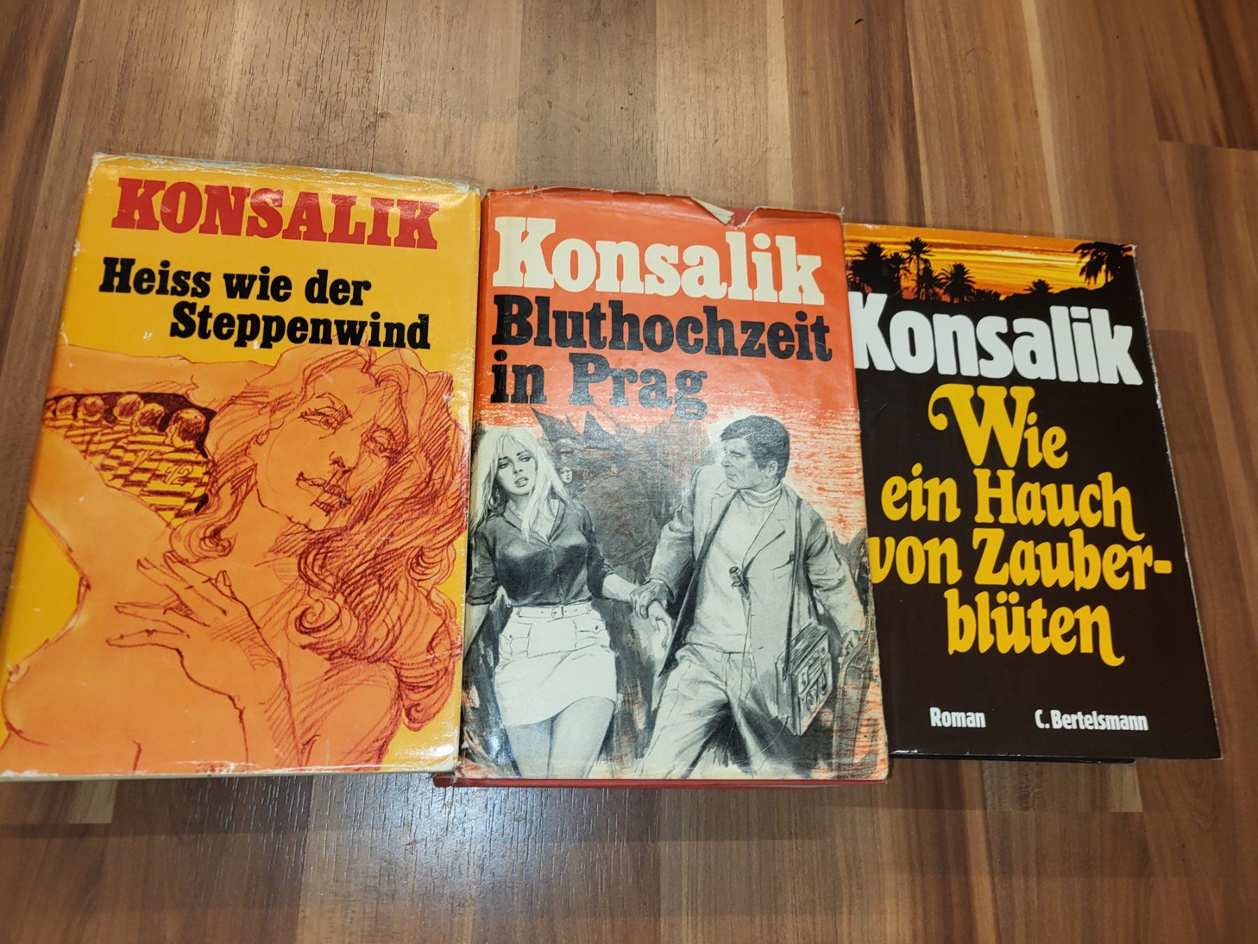 Libri: Konsalik 3 Bücher B18 – Usato da Schwarzenburg venduto da Flamingo07