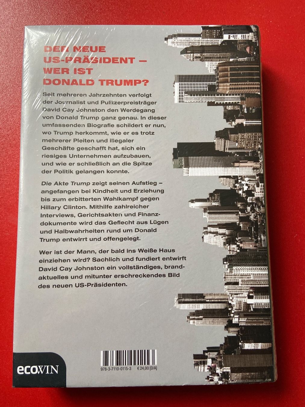 Libri: Buch  Die Akte Trump – Nuovo e nell'imballaggio originale da Sirnach venduto da SpeedyGT 1