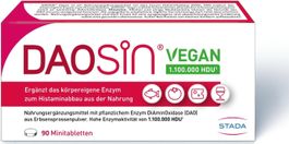 DAOSiN Vegan DAO Tabletten 90 St. Histamin MHD 09/27