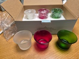 Partylite Votivkerzenhalter Weihnachtszeit 6 Stk.