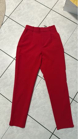 Red Trousers - Stylish and comfortable for any occasion!
