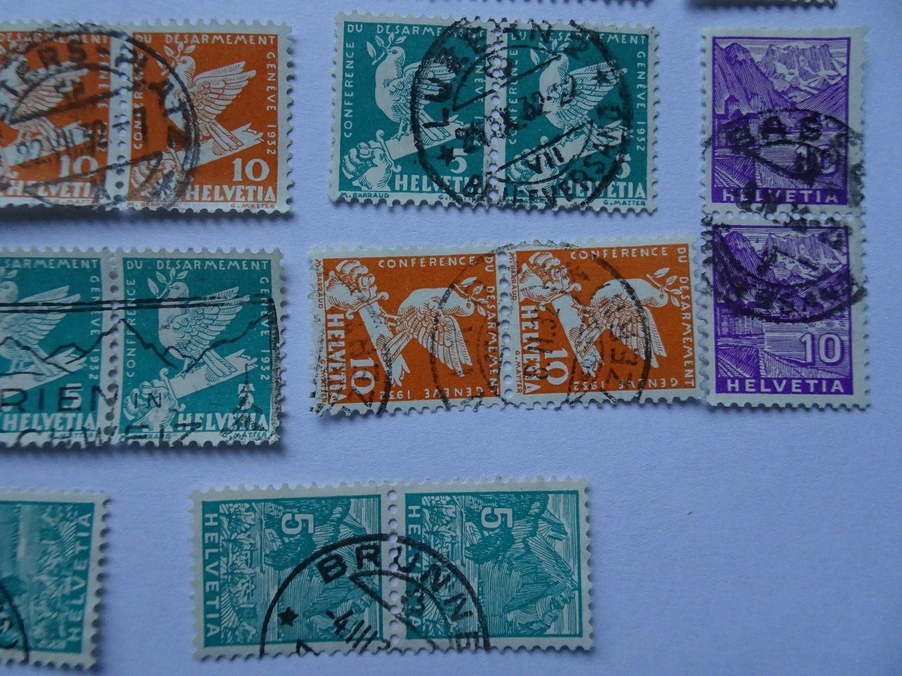 Tutti i francobolli: 1932 – Usato da Aadorf venduto da Chnorli-Furz 4