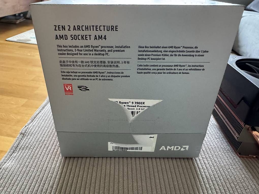 AMD Wraith Prism CPU-Kühler RGB, AM4/AM5 (Neu und originalverpackt) in ...