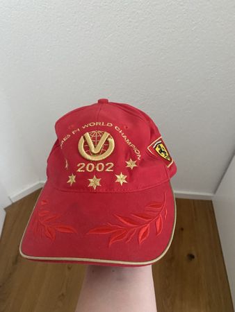 Vintage Ferrari Cap 2002 Michael Schumacher F1 World Champio