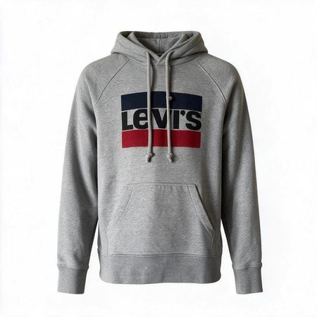 Levi's Kapuzenpullover grau Grösse M