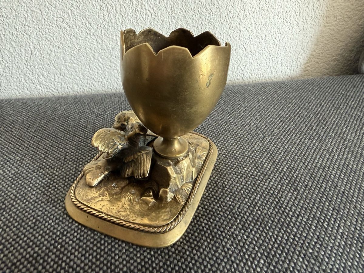 Altro in Antiquarato & Arte: Messing/Bronze Tintenfass Natutalismus – Usato da Buchs SG venduto da and_d8tp 5