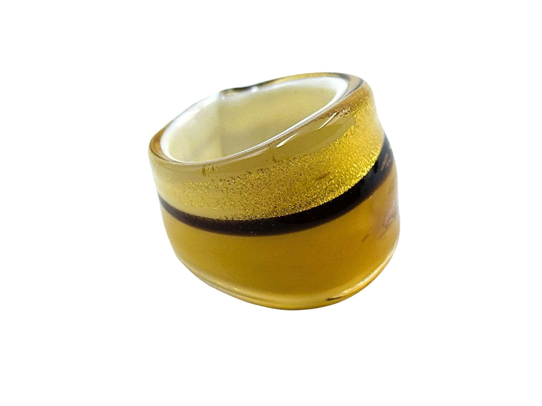 Murano Anelli: Ring Murano Glas G 55 Breite 20mm – Nuovo e nell'imballaggio originale da Oberkulm venduto da Murano-Schmuck 2