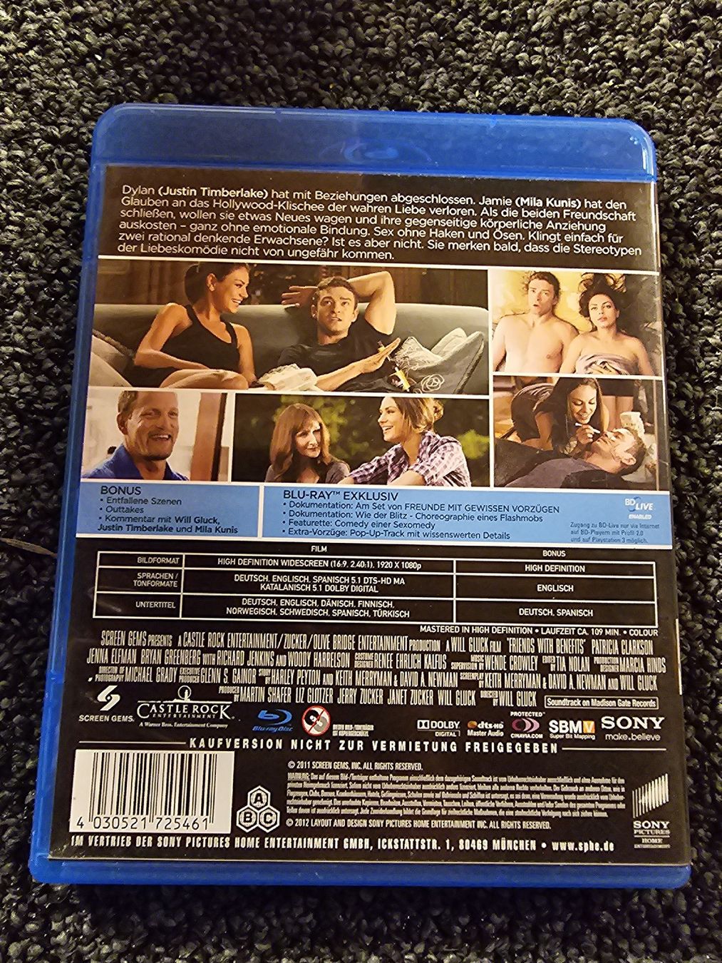 Tutti i DVDs: Freunde mit gewissen Vorzügen - Blu-ray – Usato da Ruswil venduto da jan_bxl5 1