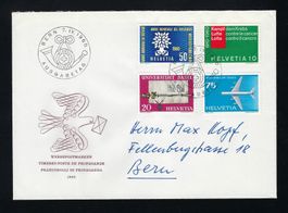 1960 Werbe- und Gedenkmarken ZNr. 351-354 FDC