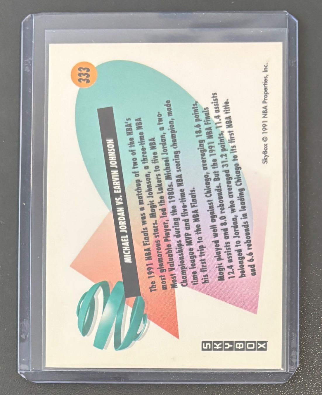 Nba Carte collezionabili: NBA Michael Jordan 1991 Skybox Finals Michael vs. Magic – Nuovo (secondo la descrizione) da Muri b. Bern venduto da winningloser 1