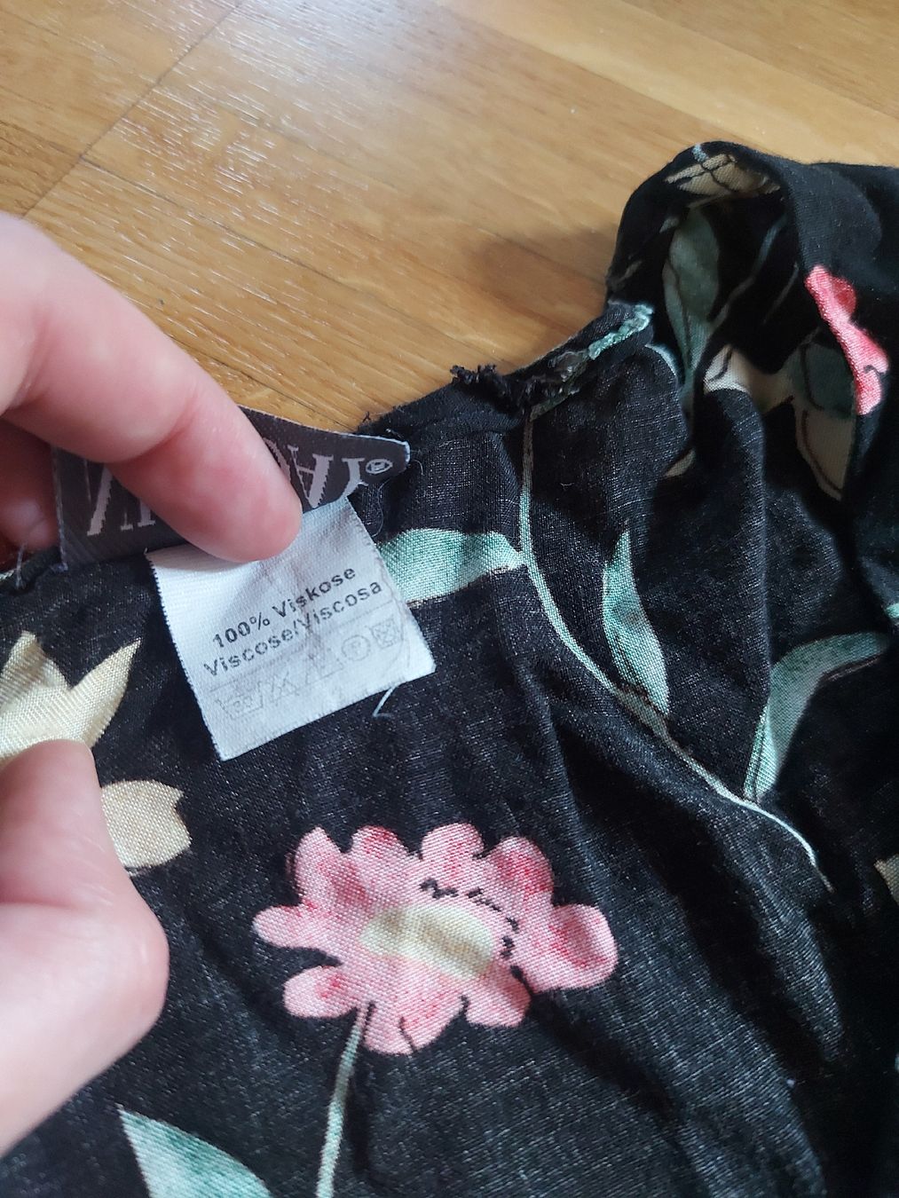 Vestiti: Robe vintage fleurie - Taille M/L – Usato da Lausanne venduto da Super-cerise 2