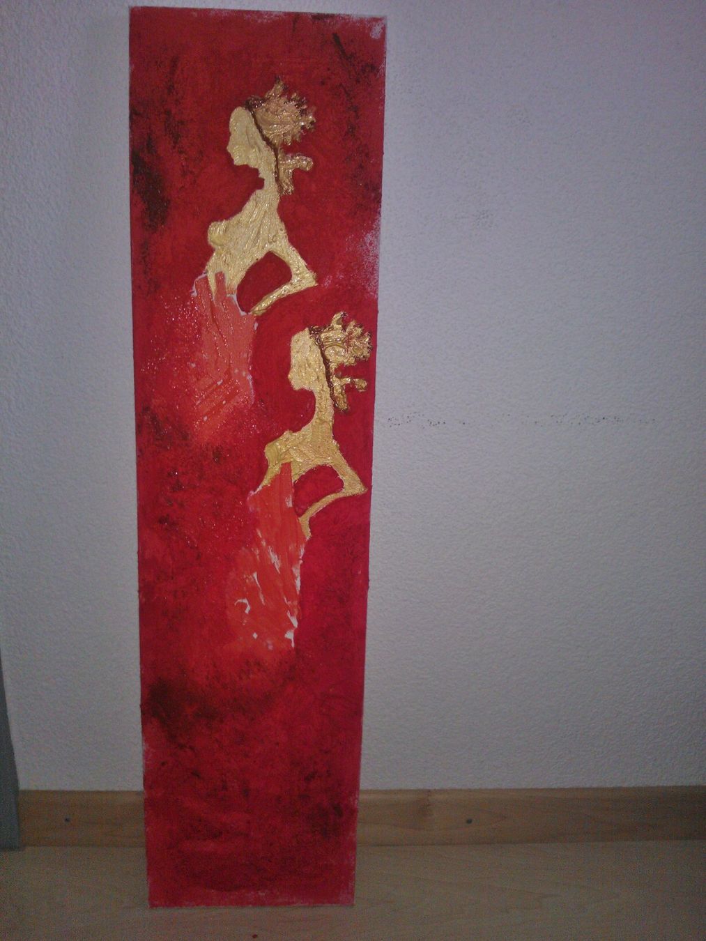Dipinti: Acrylbild "Modeschau" – Nuovo (secondo la descrizione) da Heimberg venduto da lisari01