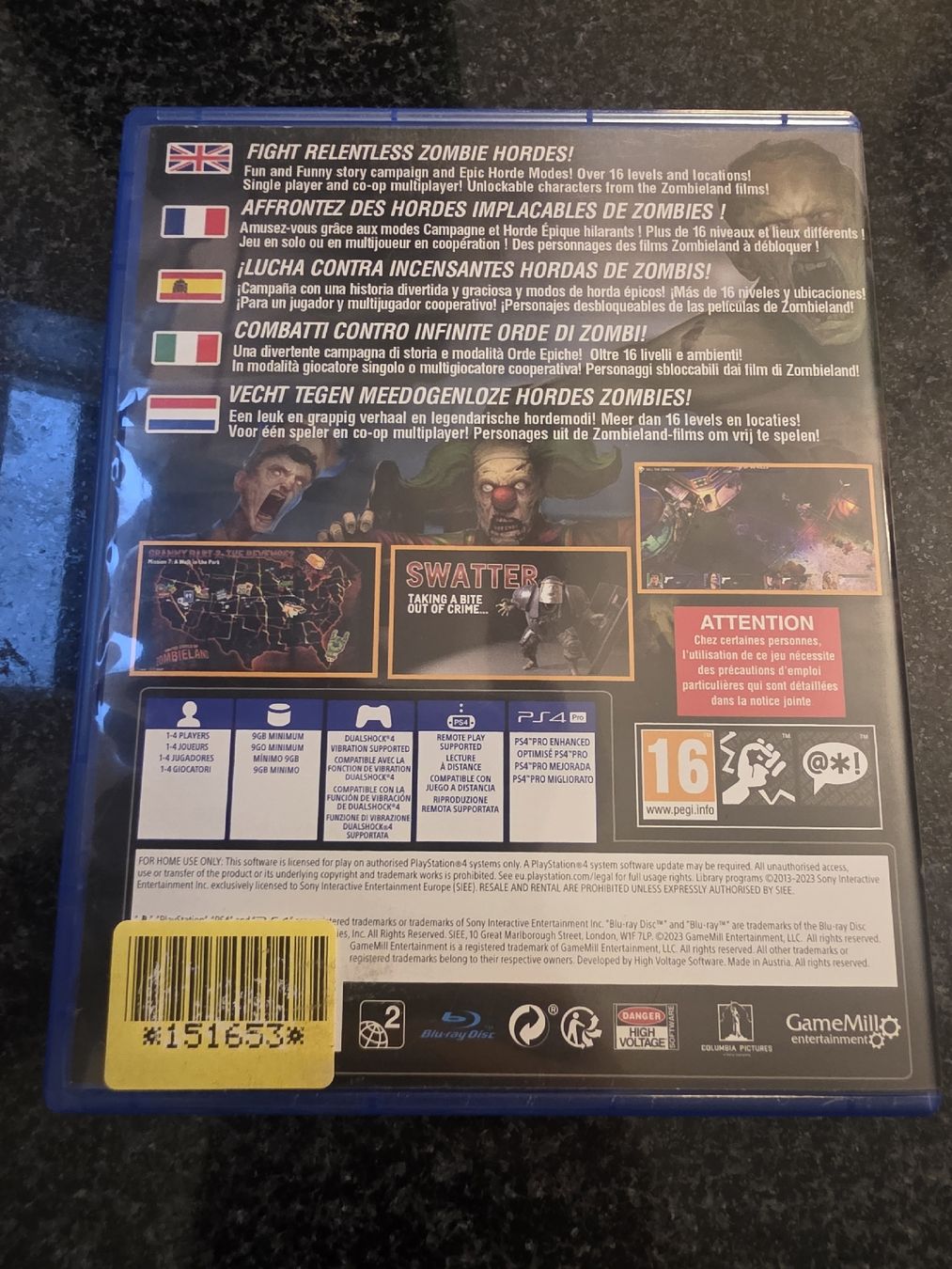 Giochi: Zombieland PS4 – Usato da Chavornay venduto da Crash37 1