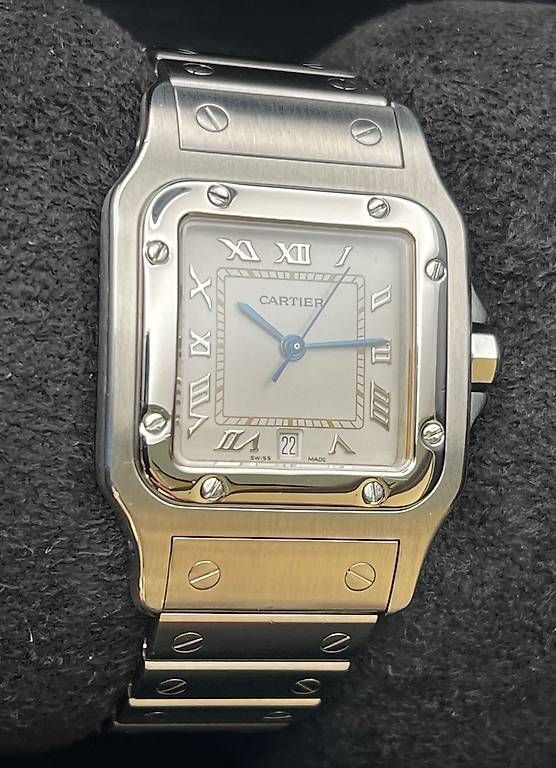 Orologi: Cartier Santos Galbée Ref. W20025D6  – Usato da Lugano venduto da luganotopwatches 9