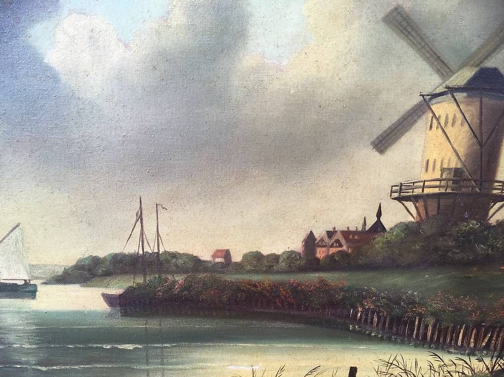 Gemälde: Peinture ancienne de Vann Stenn.  – Gebraucht aus St. Maurice von Benoit12 1