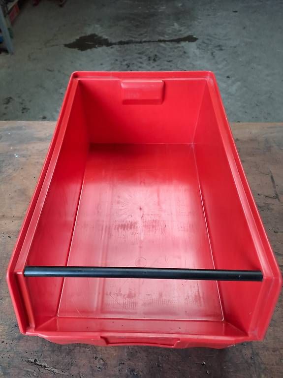 Behälter & Ähnliches: Sichtlagerbox Lagerbox blau rot gelb – Neu (gemäss Beschreibung) aus Stein AR von CHZE 2