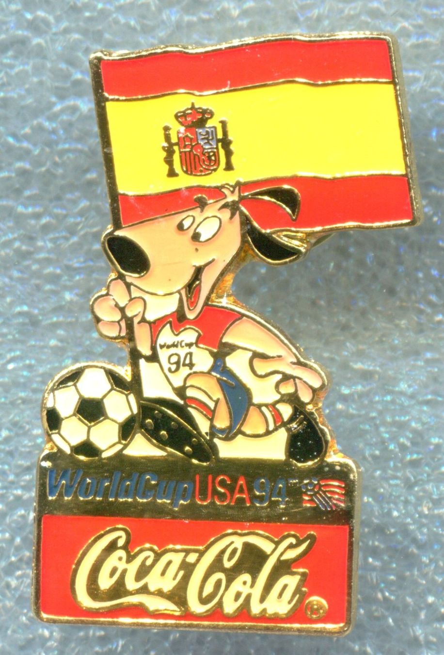 Coca-Cola Plaquettes & Badges: Coca Cola  WM'94  Spanien – D'occasion à Winterthur par Sammleroase