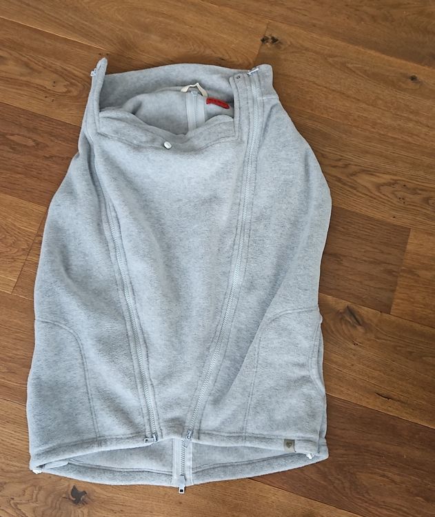 Yoek vest van travelstof DOLCE donkerblauw
