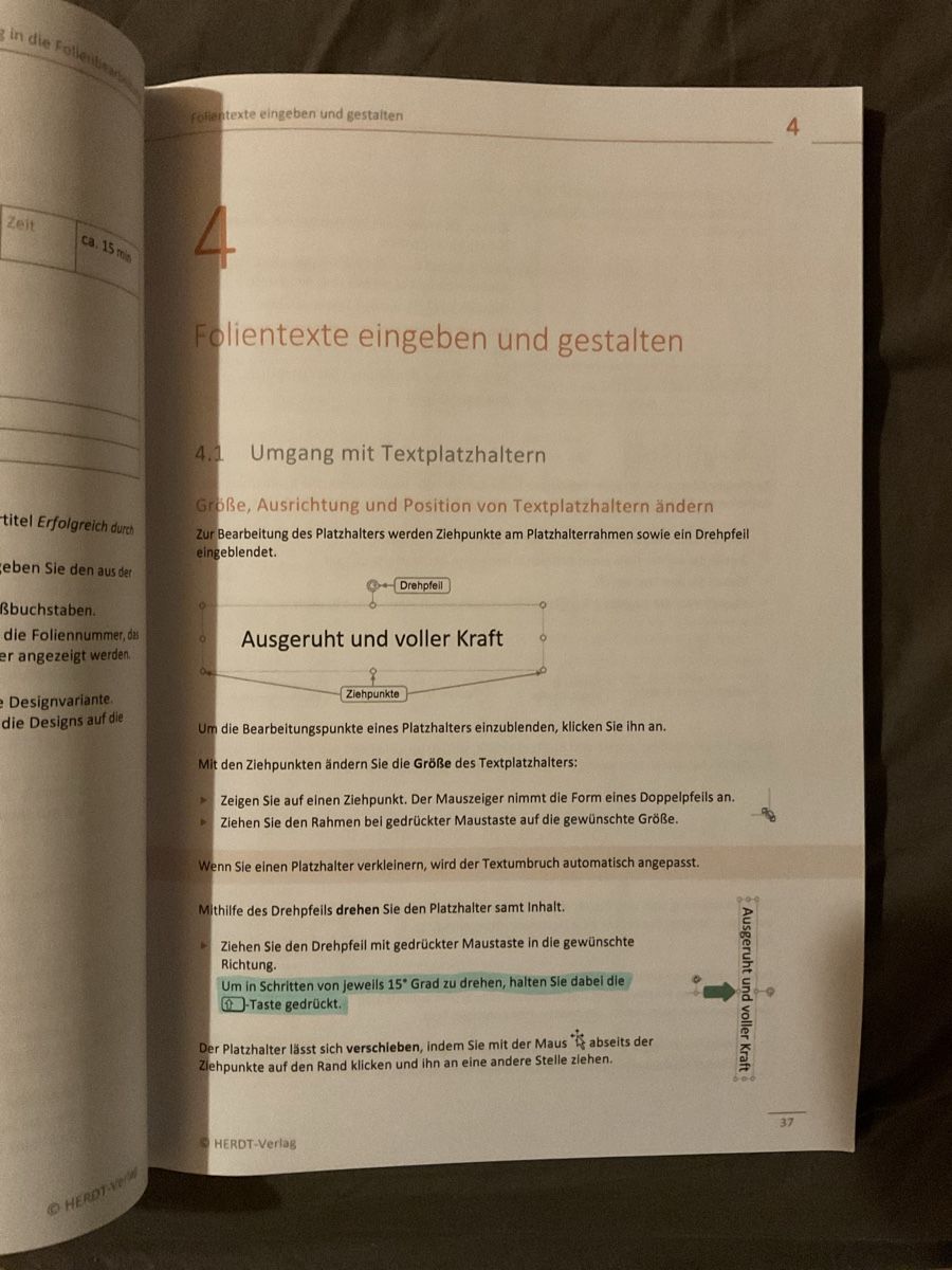 Bücher: Herdt PowerPoint 2019 Grundlagen – Gebraucht aus Eschikofen von anj_98vh 7