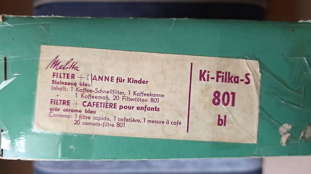 Set di piatti: Kinder-Kaffee-Set Melitta – Usato da Linthal venduto da StuessiLinthal 2