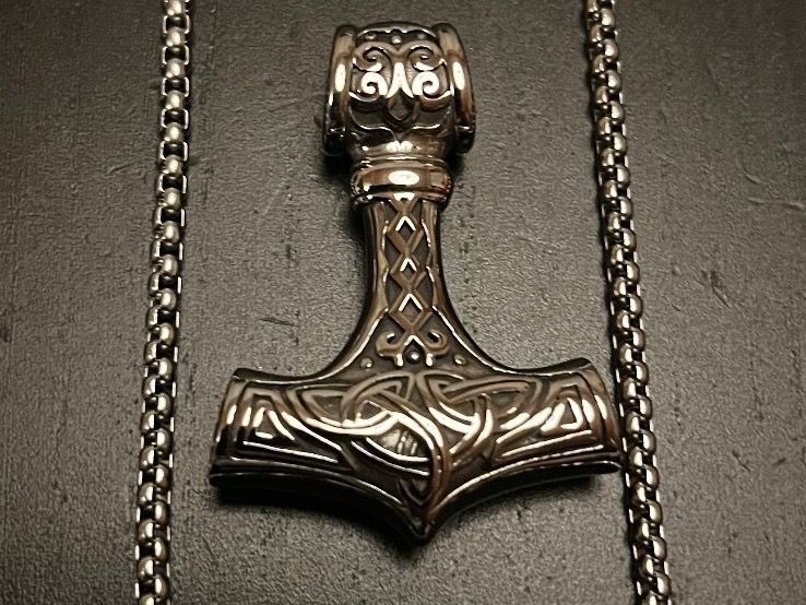 Ciondoli: Amulett/ Anhänger Thor‘s Hammer – Nuovo (secondo la descrizione) da Gams venduto da Mariawicca 2