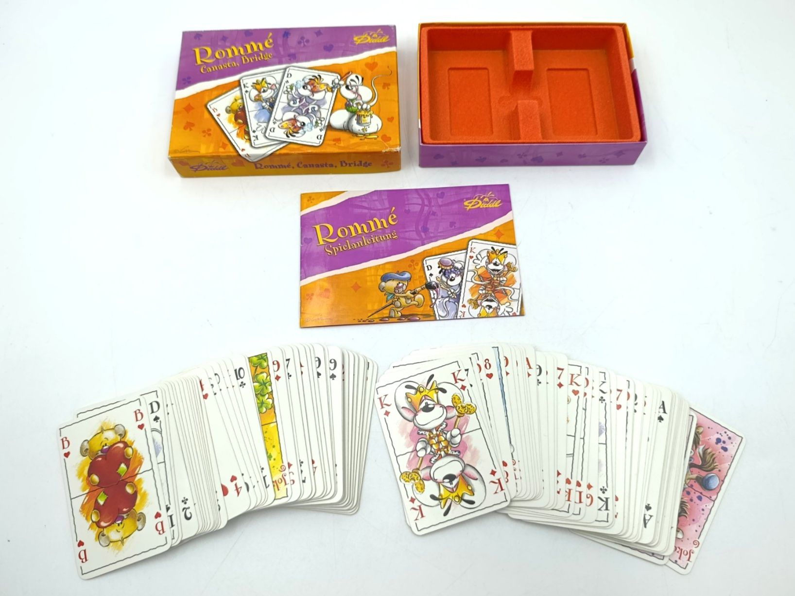Giochi: Diddl Spielkarten Romme retro – Usato da Wil SG venduto da Donaldus 3