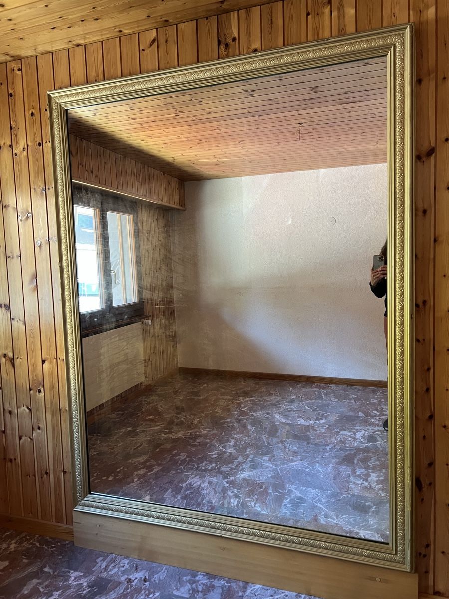 Specchi: Grand miroir cadre doré  – Usato da St-Martin VS venduto da Marie-France22 1