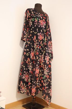 Sommerliches Blumenkleid, XL & luftig🌺