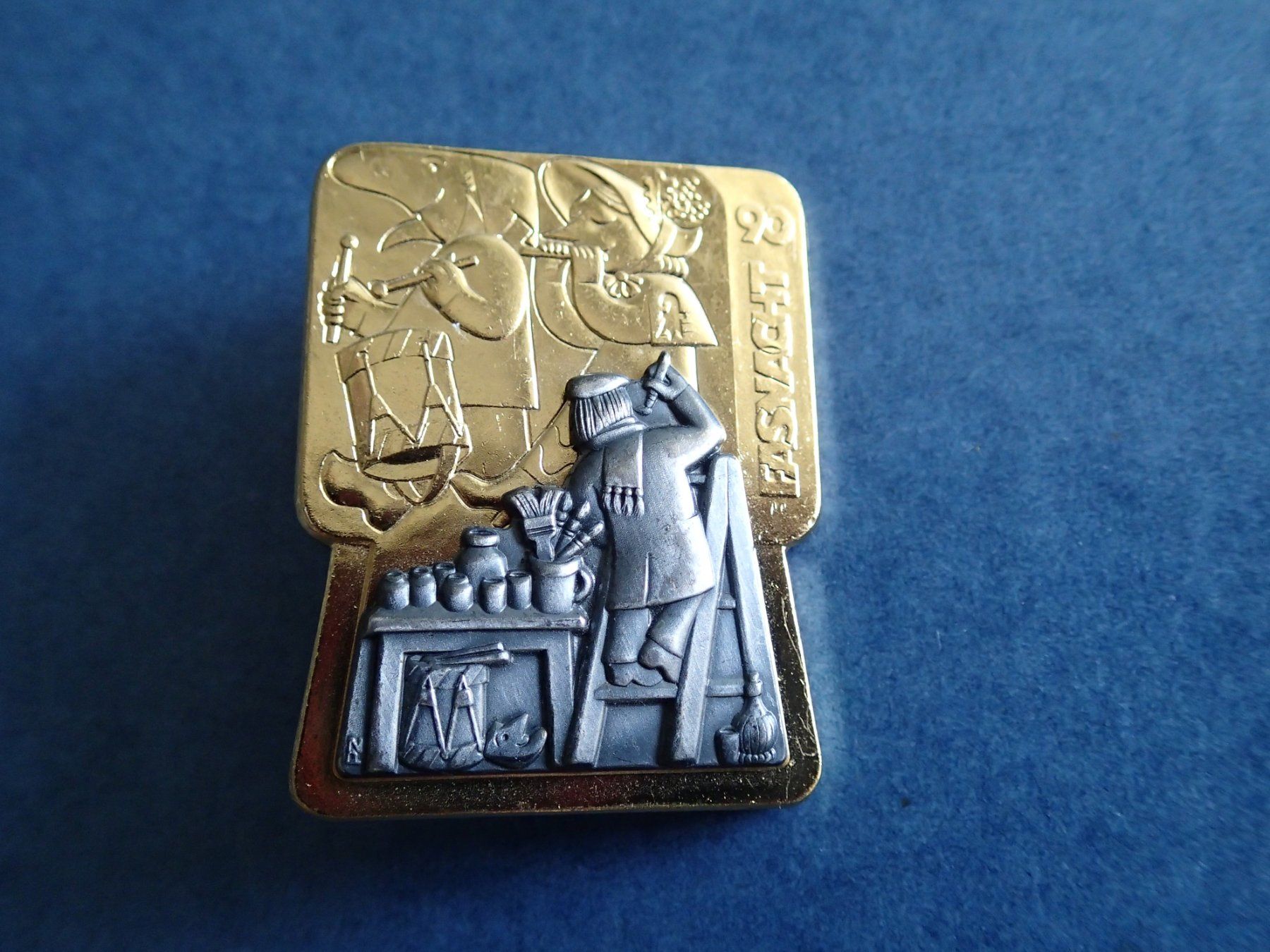 Basler Plaquettes & Badges: Blaggedde  GOLD   1990 – D'occasion à Allschwil par Salus17
