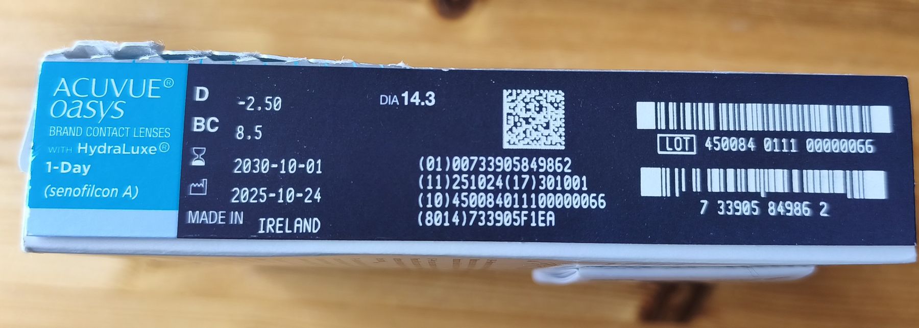 Acuvue Lenti a contatto: Acuvue Oasys – Nuovo e nell'imballaggio originale da Faulensee venduto da Marcophilipp850 1