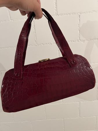 Vintage Tasche Croco .
