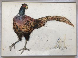 Fritz Hug (1921-1989) - Farblithografie - Fasan