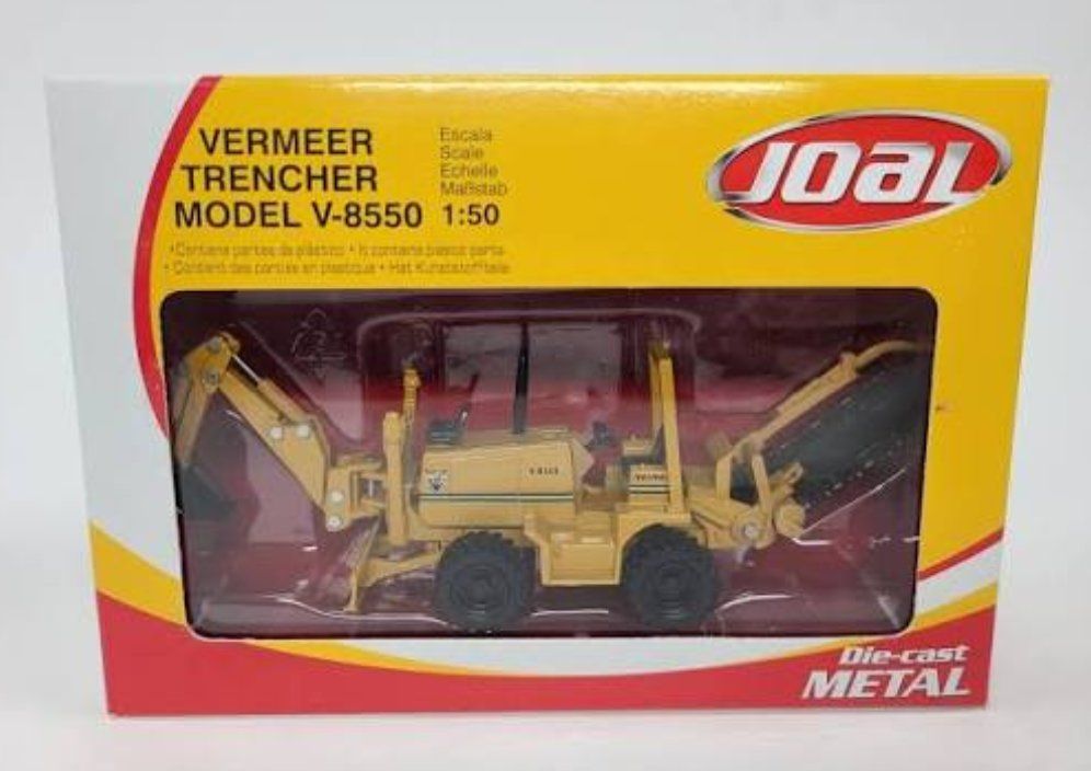 Joal Kit di modellismo & Modellini statici: Joal 1/50 Scale Diecast Construction Trencher V8550 – Nuovo e nell'imballaggio originale da Trélex venduto da Arnaudyak 1