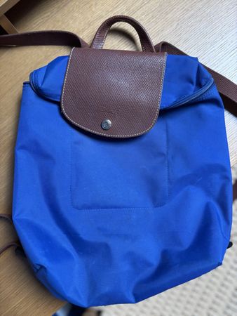 Sac à dos Longchamps gros bleu
