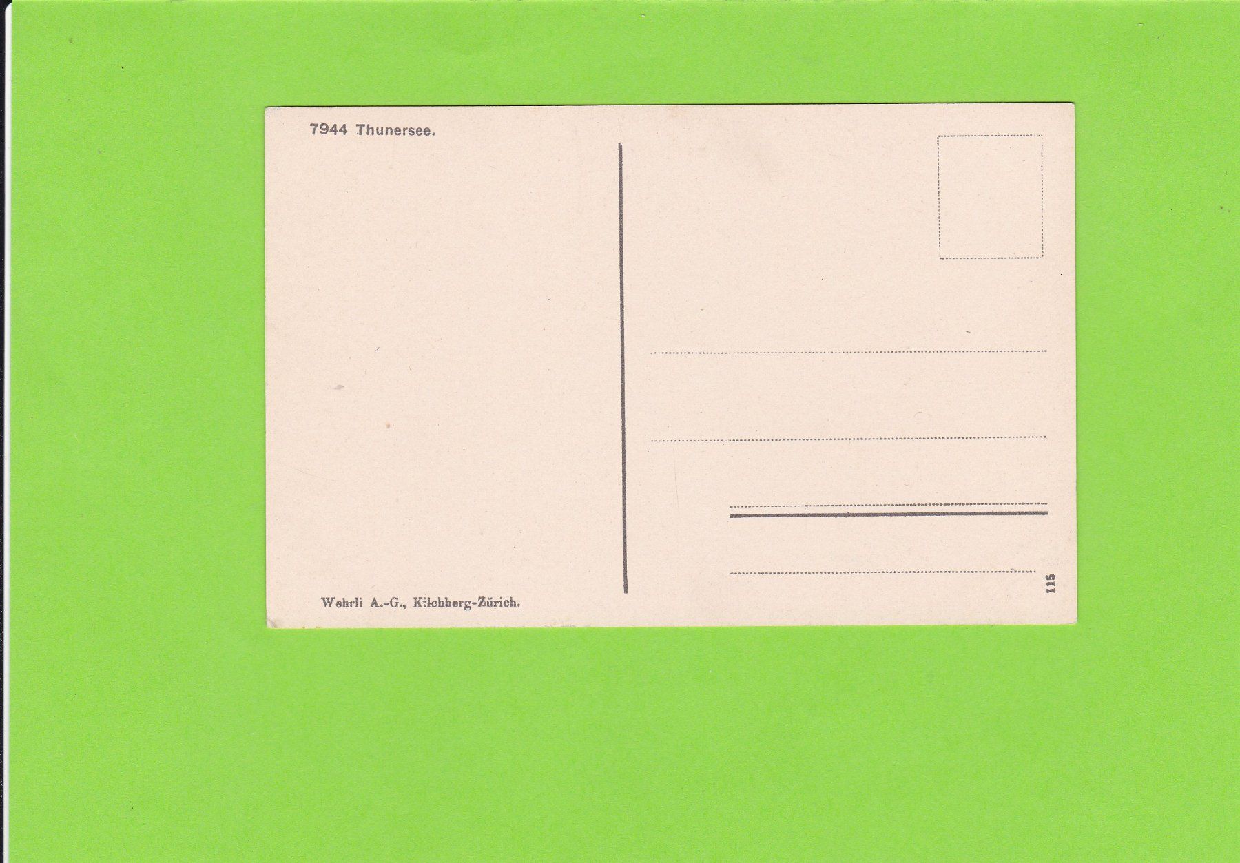 Cartoline postali: Panorama Thunersee – Usato da St. Peterzell venduto da neckertal 1
