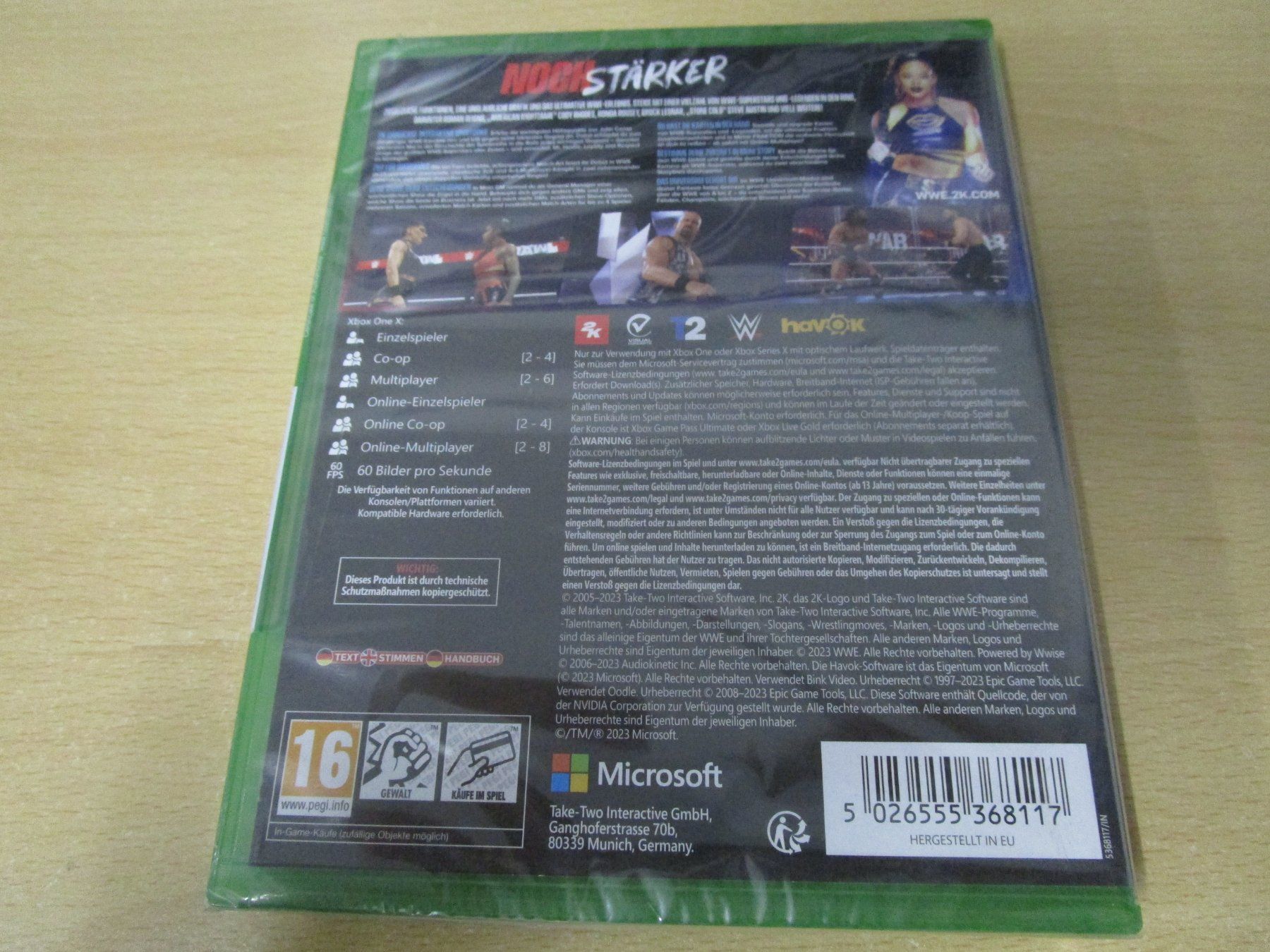Microsoft Giochi: WWE 2K23 John Cena - Xbox One - NEUWARE – Nuovo e nell'imballaggio originale da Goldau venduto da agestuffer 1