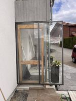 Windfang aus Glas 